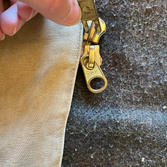 Carhartt Duck Canvas Jacket Coat Medium Tall  Detachable Hood Thrashed Blanket - Picture 9 of 16